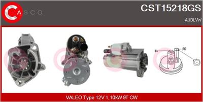 CASCO Startmotor / Starter Genuine (CST15218GS)