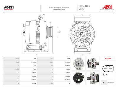 Dynamo AS-PL A0431