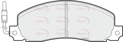 Brake Pad Set APEC PAD489