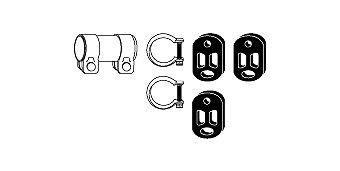 MONTAGESATZ ABGASANLAGE
