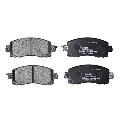 BREMSBELAGSATZ SCHEIBENBREMSE DELPHI LP3411 1
