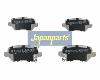 JAPANPARTS Stabdžių trinkelių rinkinys, diskinis stabdys