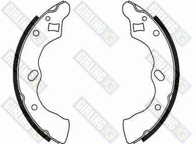 Комплект тормозных колодок GIRLING 5185819 для MAZDA DEMIO