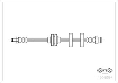 Brake Hose 19018564