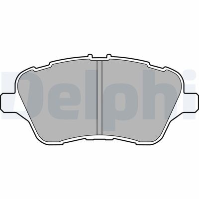 Brake Pad Set, disc brake LP2474