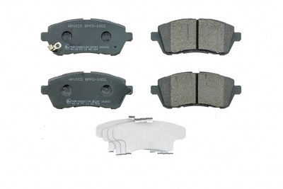 комплект спирачно феродо, дискови спирачки AISIN BPFO-1002