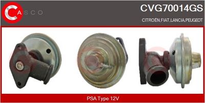 SUPAPA EGR CASCO CVG70014GS
