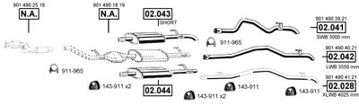 Układ wydechowy ASMET ME012410