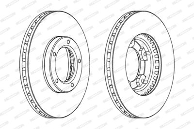 DISC FRANA FERODO DDF416 1
