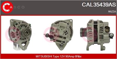 Генератор CASCO CAL35439AS для MAZDA 2