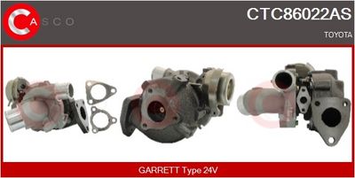 COMPRESOR SISTEM DE SUPRAALIMENTARE CASCO CTC86022AS
