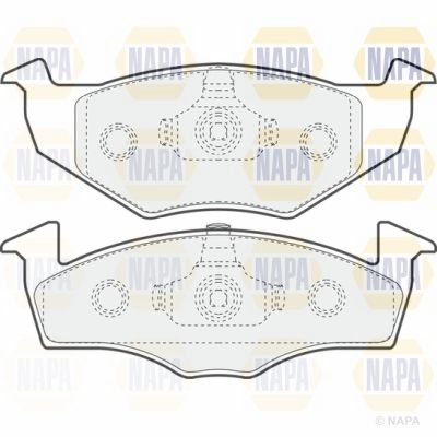 Brake Pad Set NAPA PBP7404