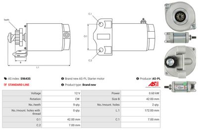 STARTER AS-PL S9643S 4