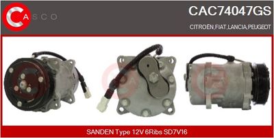 COMPRESOR CLIMATIZARE CASCO CAC74047GS