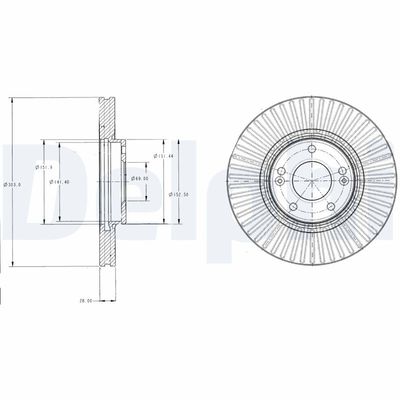 Brake Disc BG4309