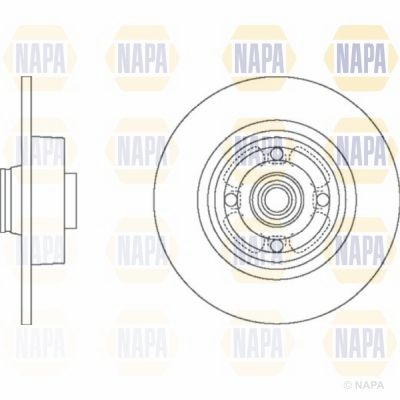 Brake Disc NAPA NBD5033
