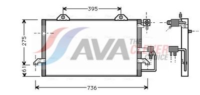 KONDENSATOR KLIMAANLAGE
