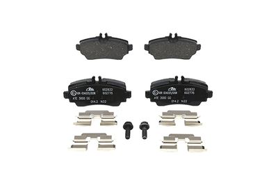 BREMSBELAGSATZ SCHEIBENBREMSE ATE 13046028332 2