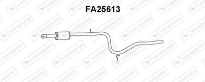 Предглушитель выхлопных газов VENEPORTE FA25613 для FIAT PALIO