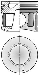 Kolv KOLBENSCHMIDT 41008600