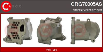 RADIATOR RECIRCULARE GAZE DE ESAPAMENT CASCO CRG70005AS