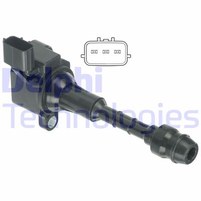 Катушка зажигания DELPHI GN10246-12B1 для NISSAN 350Z