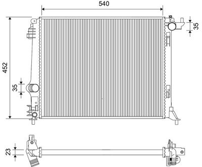 RADIATOR RACIRE MOTOR