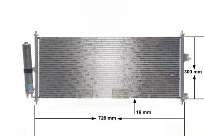 CONDENSATOR CLIMATIZARE MAHLE AC788000S 12