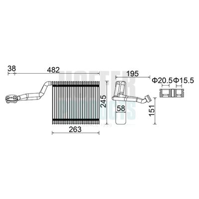EVAPORATOR AER CONDITIONAT