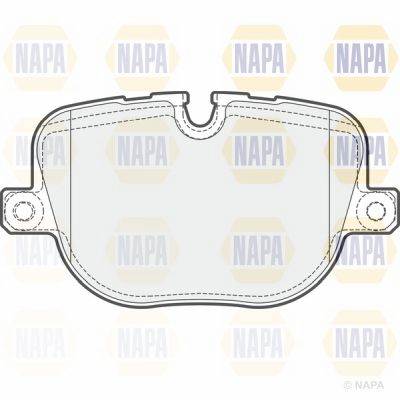 Brake Pad Set NAPA PBP7640