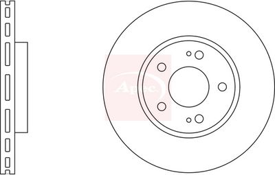 APEC Brake Disc DSK2856