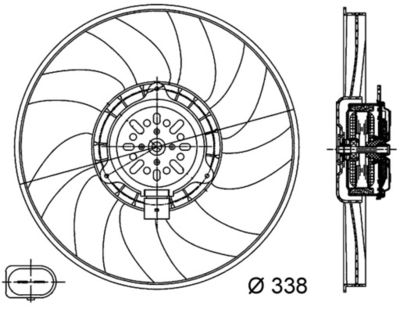 VENTILATOR RADIATOR