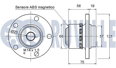 SET RULMENT ROATA RUVILLE 221195 1