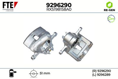 спирачен апарат FTE 9296290