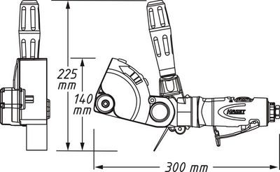 Multi-sliber (trykluft) HAZET 9033N-6