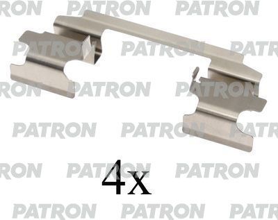 Комплектующие, колодки дискового тормоза PATRON PSRK1059 для NISSAN X-TRAIL