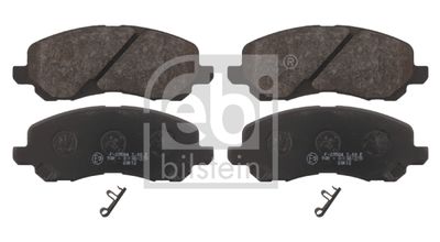 FEBI BILSTEIN 16741 Комплект тормозных колодок, дисковый тормоз 
