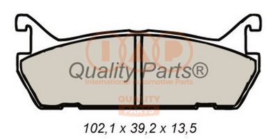 Комплект тормозных колодок, дисковый тормоз IAP QUALITY PARTS 704-11032 для MAZDA MX-5
