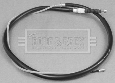Тросик, cтояночный тормоз BORG & BECK BKB3088 для VW TOURAN