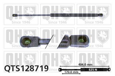 QUINTON HAZELL QTS128719 Амортизатор багажника и капота  для AUDI TT (Ауди Тт)