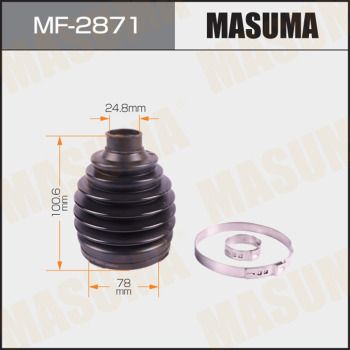 Комплект пыльника, приводной вал MASUMA MF-2871 для SUBARU WRX