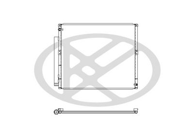 Condensator, climatizare Koyorad CD010350M