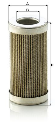 Hydraulisch filter (patroon) past: ISEKI VITRA 2045, VITRA 2060 KOMATSU 828, 836, 838, 902