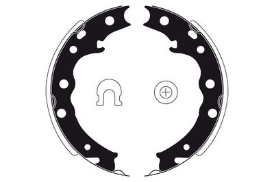 Комплект тормозных колодок RAICAM RA30870 для TOYOTA GT