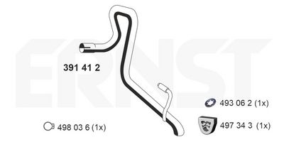 ABGASROHR ERNST 391412