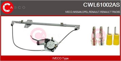 Zvedací zařízení oken CASCO CWL61002AS
