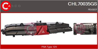 COMUTATOR LUMINI DE AVARIE CASCO CHL70035GS