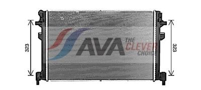 RADIATOR TEMPERATURA SCAZUTA INTERCOOLER