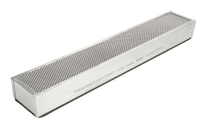 Cabinefilter 590x100x61, met actieve kool, voor bestrijdingsmiddelen past: KUBOTA M 105 SDSC, M 105 XDTC, M 108 S, M 110 DT, M 110 DTC, M 110 FC, M 120 DT, M 120 DTC, M 120 FC, M 125 XDTC