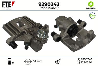 спирачен апарат FTE 9290243
